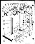 Diagram for 14 - Ref/fz Controls And Cabinet Part