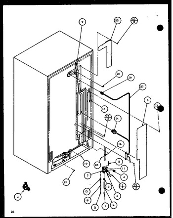 Diagram for 36561 (BOM: P1115502W)