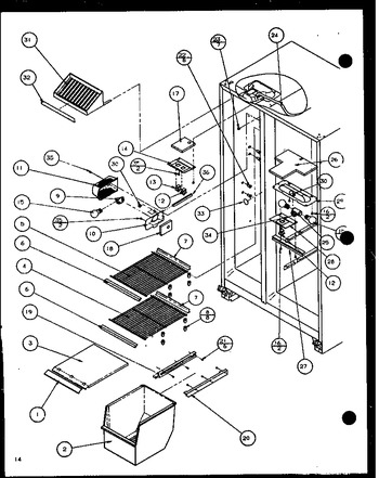 Diagram for 36561 (BOM: P1115502W)