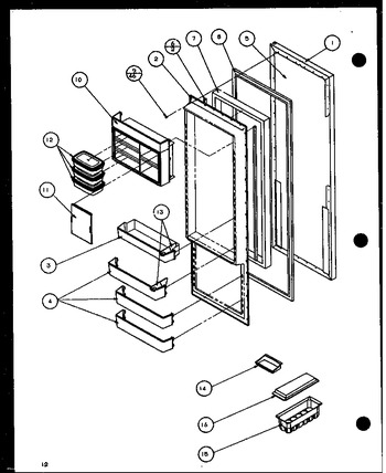 Diagram for 36561 (BOM: P1115502W)