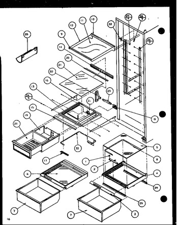 Diagram for 36561 (BOM: P1115502W)