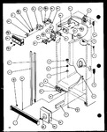 Diagram for 14 - Ref/fz Controls And Cabinet Part