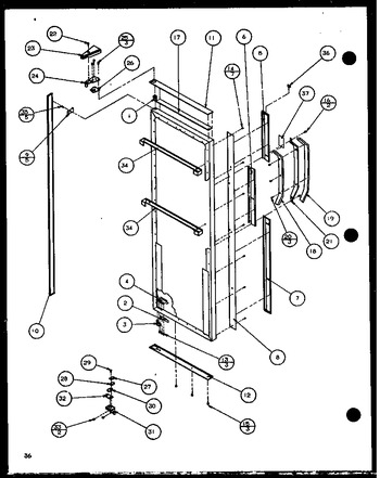 Diagram for 36571 (BOM: P1115505W)