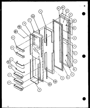 Diagram for 36598 (BOM: P1108404W)