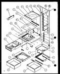 Diagram for 12 - Ref Shelving And Drawers