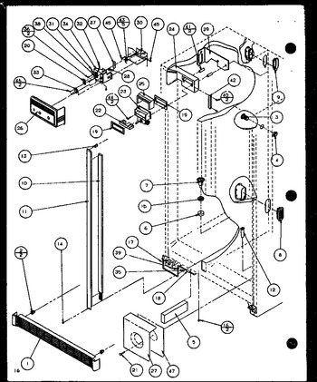 Diagram for 36598 (BOM: P1108404W)