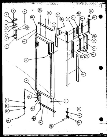 Diagram for 36791 (BOM: P1152601W W)