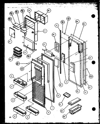 Diagram for 36791 (BOM: P1152601W W)