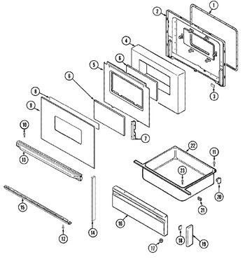 Diagram for JE3842XRW