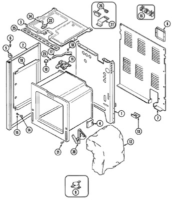 Diagram for GM3868XUW