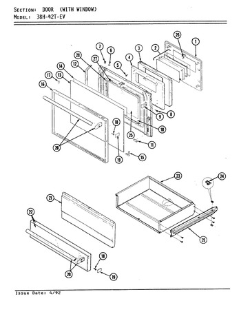 Diagram for B38HN-42TVW-EV