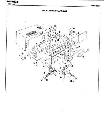 Diagram for 4001EMC