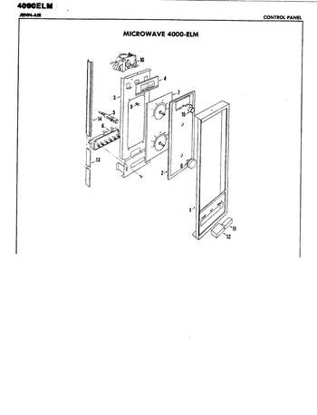 Diagram for 4001EMC