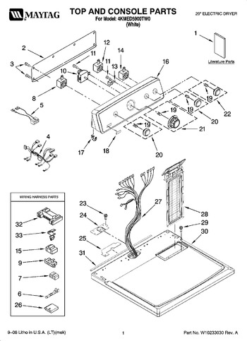 Diagram for 4KMED5900TW0