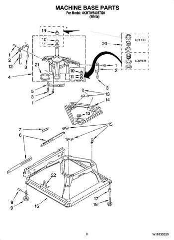 Diagram for 4KMTW5405TQ0