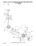 Diagram for 04 - Brake, Clutch, Gearcase, Motor And Pump Parts