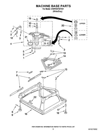 Diagram for 4KMTW5755TW1