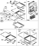 Diagram for 03 - Deli, Shelves, Crisper Assemblies & Acs