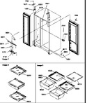 Diagram for 11 - Ref/fz Lights, Hinges, And Shelving Assy