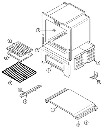 Diagram for 6100PRW