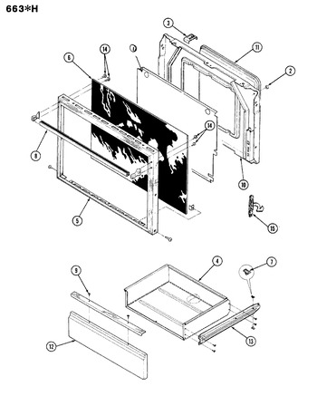 Diagram for 663AH-CV