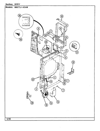 Diagram for 668AJ-ASAW