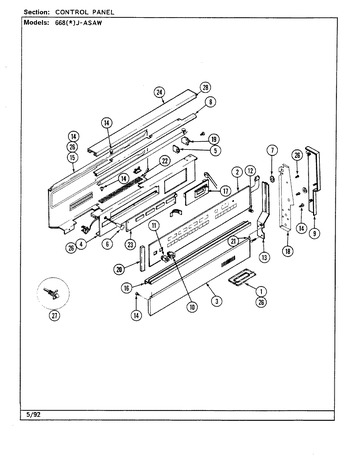 Diagram for 668AJ-ASAW