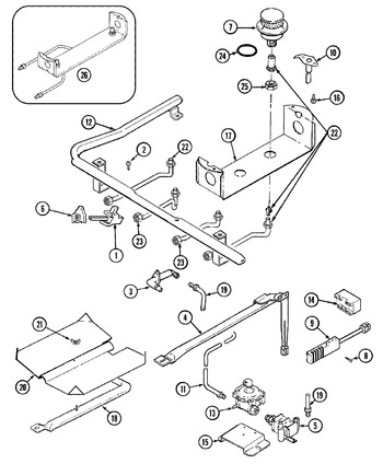 Diagram for CRG9800AAW