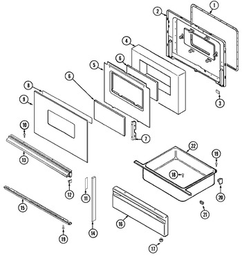 Diagram for GM3868XUW