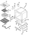 Diagram for 05 - Oven/base