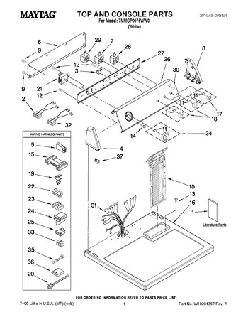 Diagram for 7MMGP0075WW0