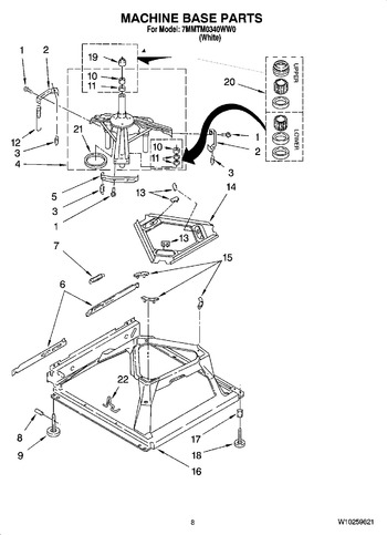 Diagram for 7MMTM0340WW0