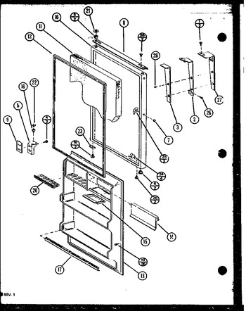 Diagram for 85878 (BOM: P1106121W)