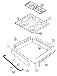 Diagram for 02 - Top & Burner Box