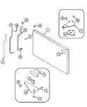 Diagram for 05 - Freezer Outer Door (bisque)