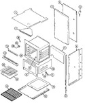 Diagram for 03 - Oven/body