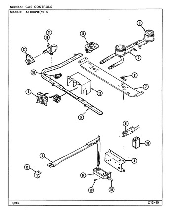 Diagram for A1100PRA-K