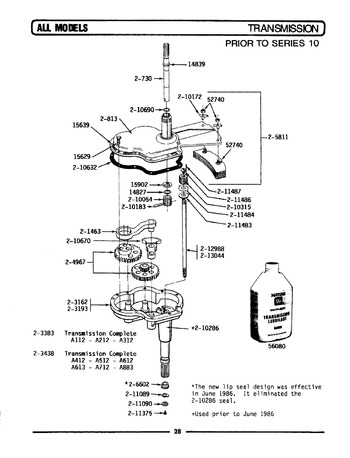 Diagram for LA612