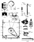 Diagram for 06 - Motor Mount, Base Frame & Centering Sprs