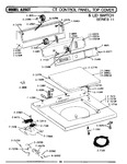 Diagram for 02 - Control Panel, Top Cvr & Lid Swtch (11)