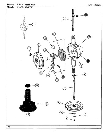 Diagram for LA26CDC