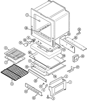 Diagram for CG3438SRW