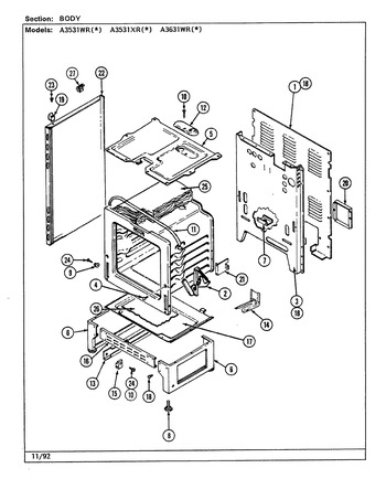 Diagram for A3531XRW