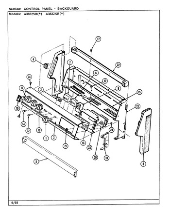 Diagram for A3832SRW