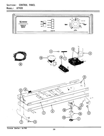 Diagram for LA7400