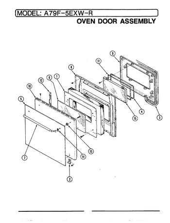 Diagram for A79F-5EXW-R