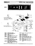 Diagram for 04 - Control Panel,timer & Switches (a810)