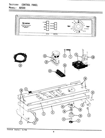 Diagram for LA8500