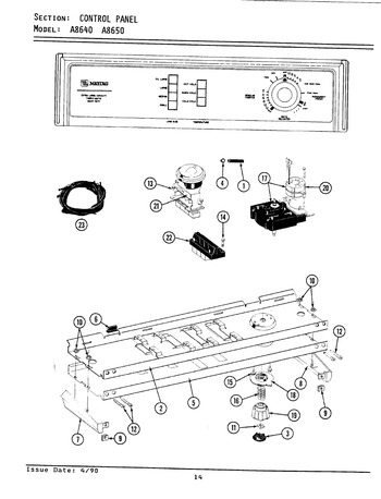 Diagram for LA8640