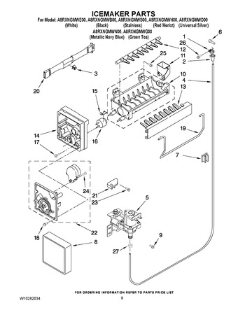 Diagram for A8RXNGMWH00